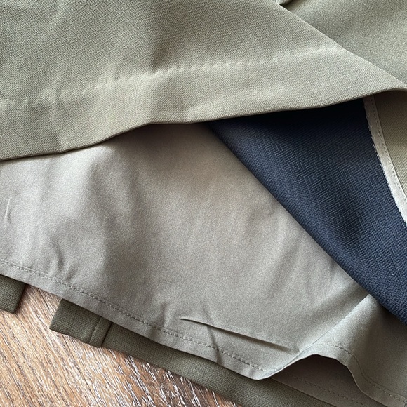 Toccin NY Tie Waist Mock Neck Sheath Dress - Picture 8 of 13